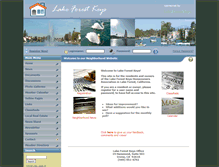 Tablet Screenshot of lakeforestkeys101.com